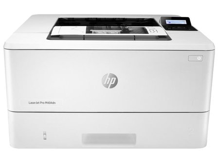 HP Drucker LaserJet Pro M404dn front