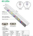 Drahtlose Nachtlicht mit Magnetstreifen 40 LED
